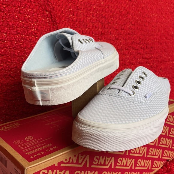 Vans Authentic Mule Pastel Checkerboard MENS - Picture 10 of 16